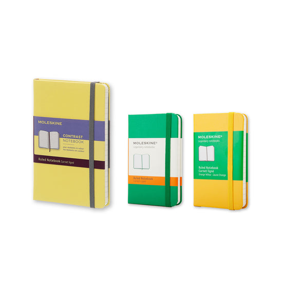 CONTRAST NOTEBOOK + XS NOTEBOOKS x2