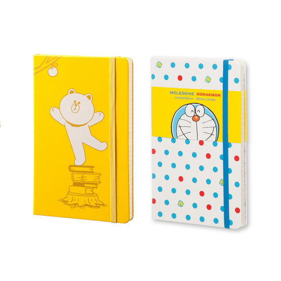 DORAEMON NOTEBOOK + LINE FRIENDS NOTEBOOK