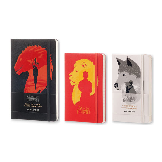 GAME OF THRONES NOTEBOOKS x3