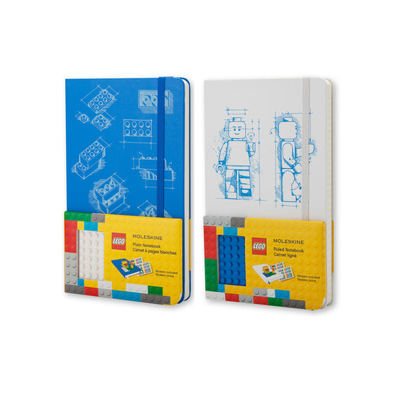 LEGO BOOKNOTES LARGE x2