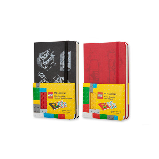 LEGO BOOKNOTES  SMALL x2